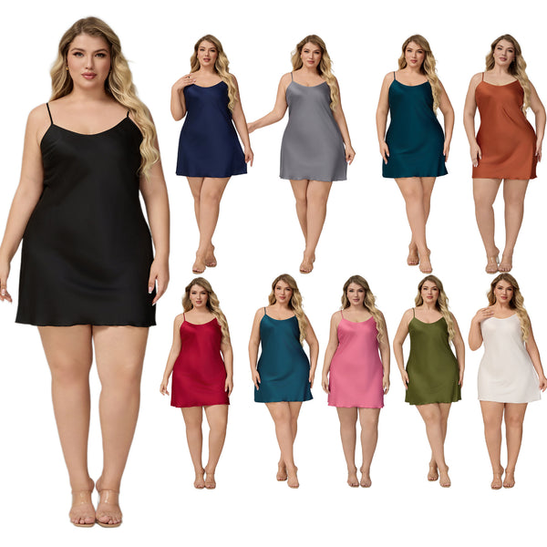 Satin Chiffon Nightdress