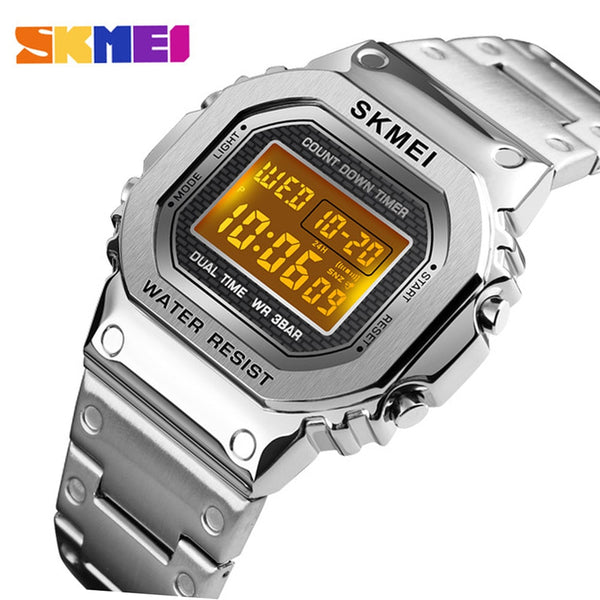 SKMEI Chronograph Steel Watch