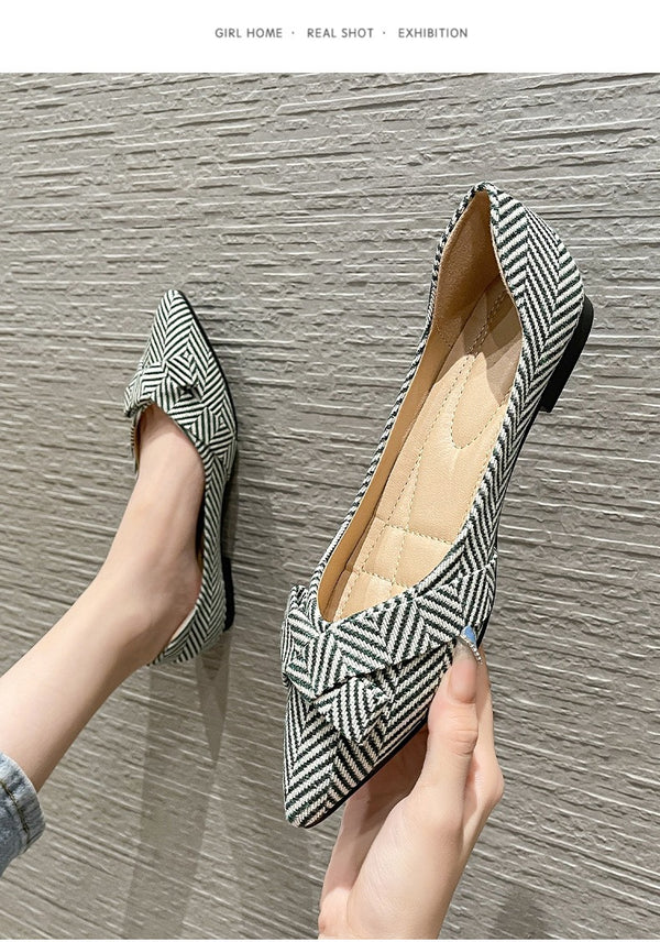 Pointed Flat Ballet Shoe