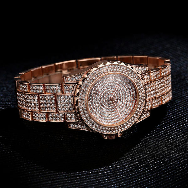 Crystal Diamond Ladies Watch