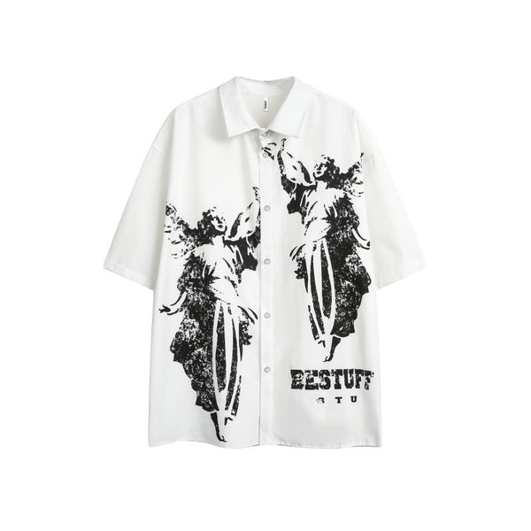 Slogan Graphic Shirt