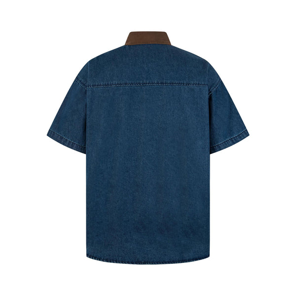 Music Cat Embroidered Shirt