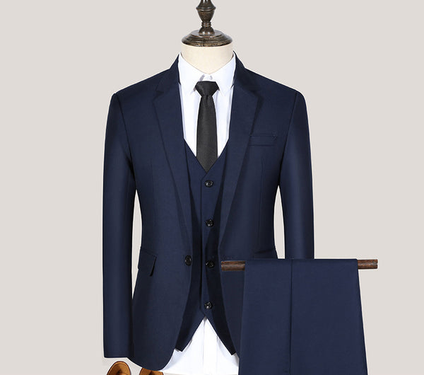 Slim Fit Three-Piece Suit