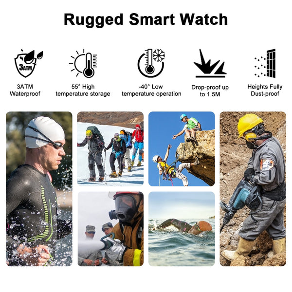 KOSPET Rugged Smartwatch