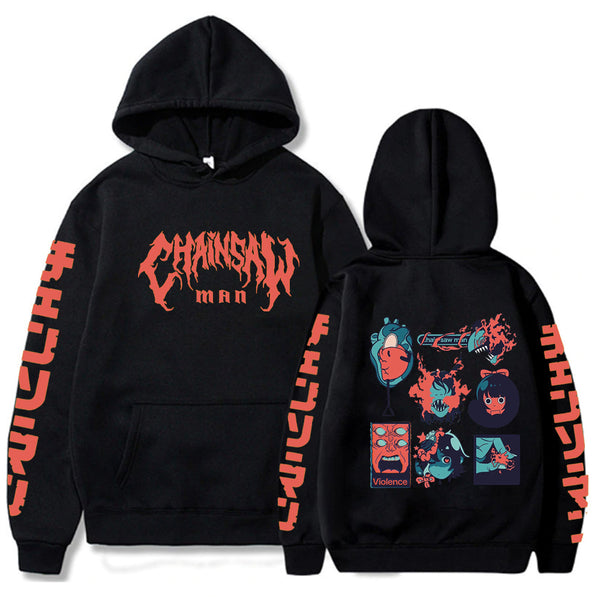 Chainsaw Man Zip Hoodie