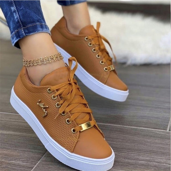Round Toe Chunky Flat