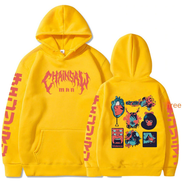 Chainsaw Man Zip Hoodie