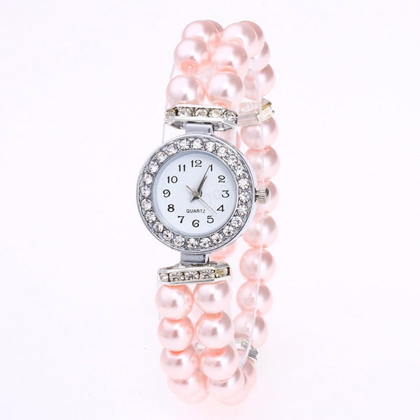 Pearl Bracelet Quartz Watch