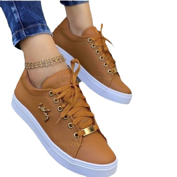 Round Toe Chunky Flat
